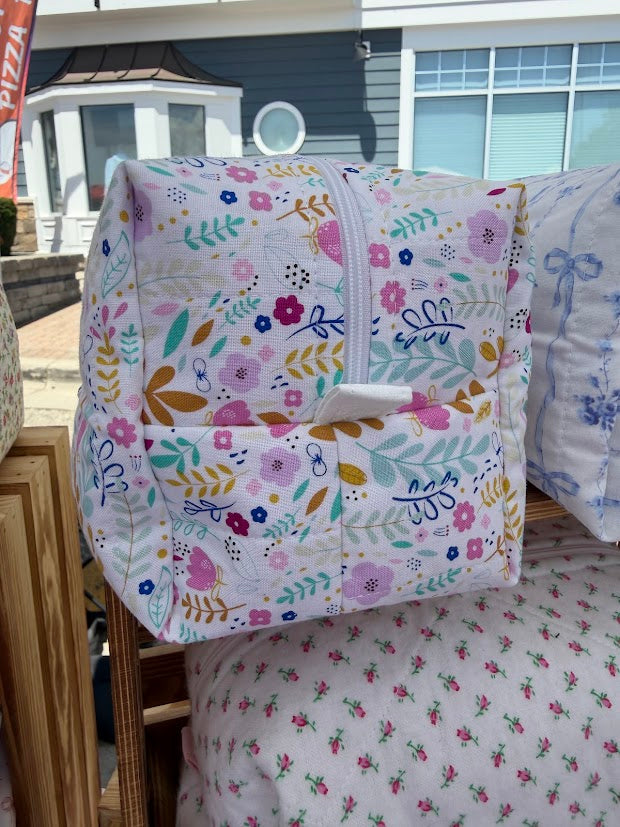Wild Floral Makeup Bags