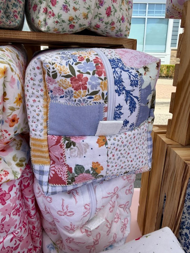 Patchwork Makeup Bags