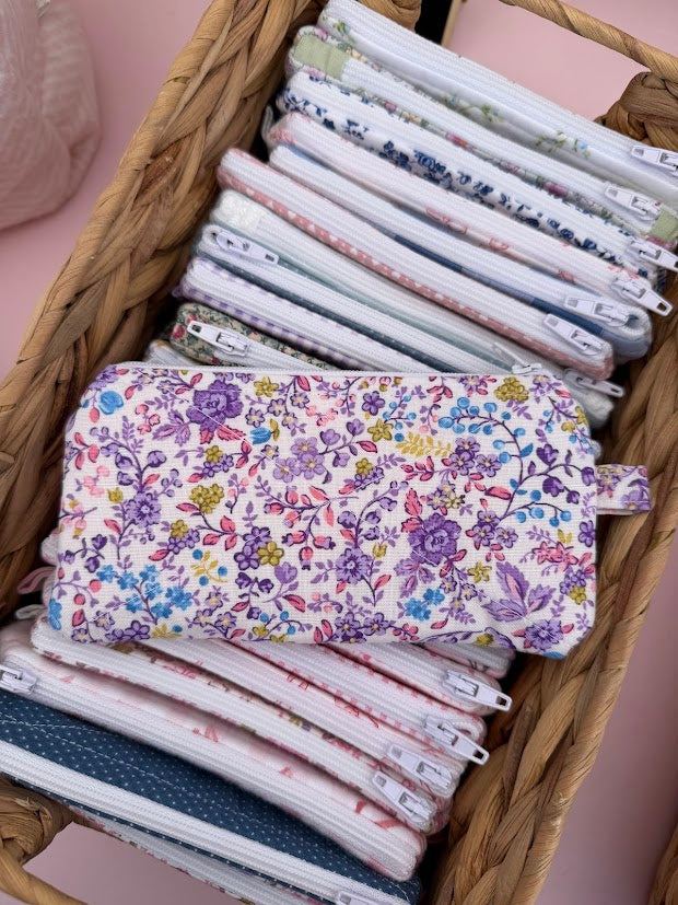 Purple Floral wallet