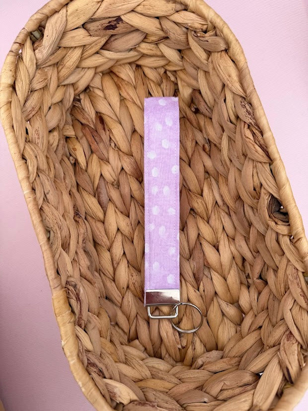 Purple wristlet