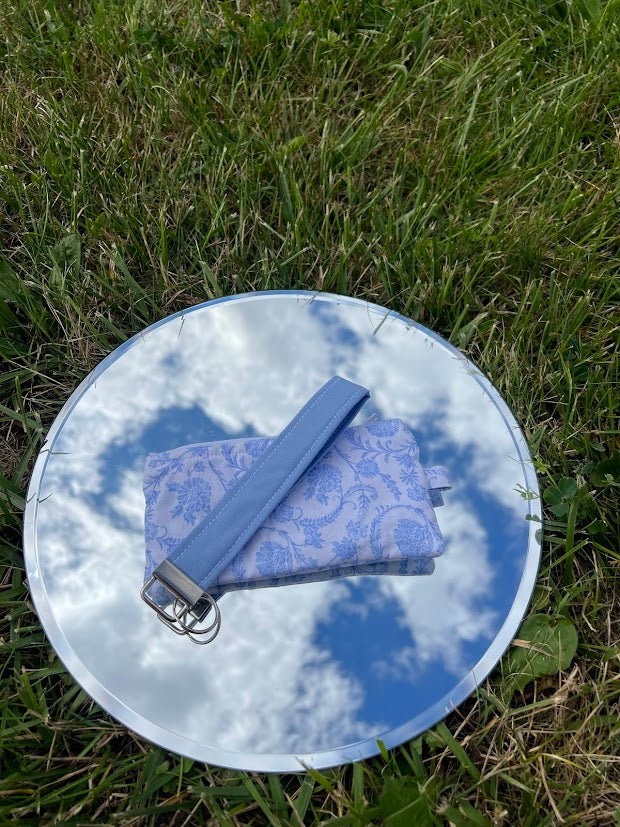 Blue wristlet